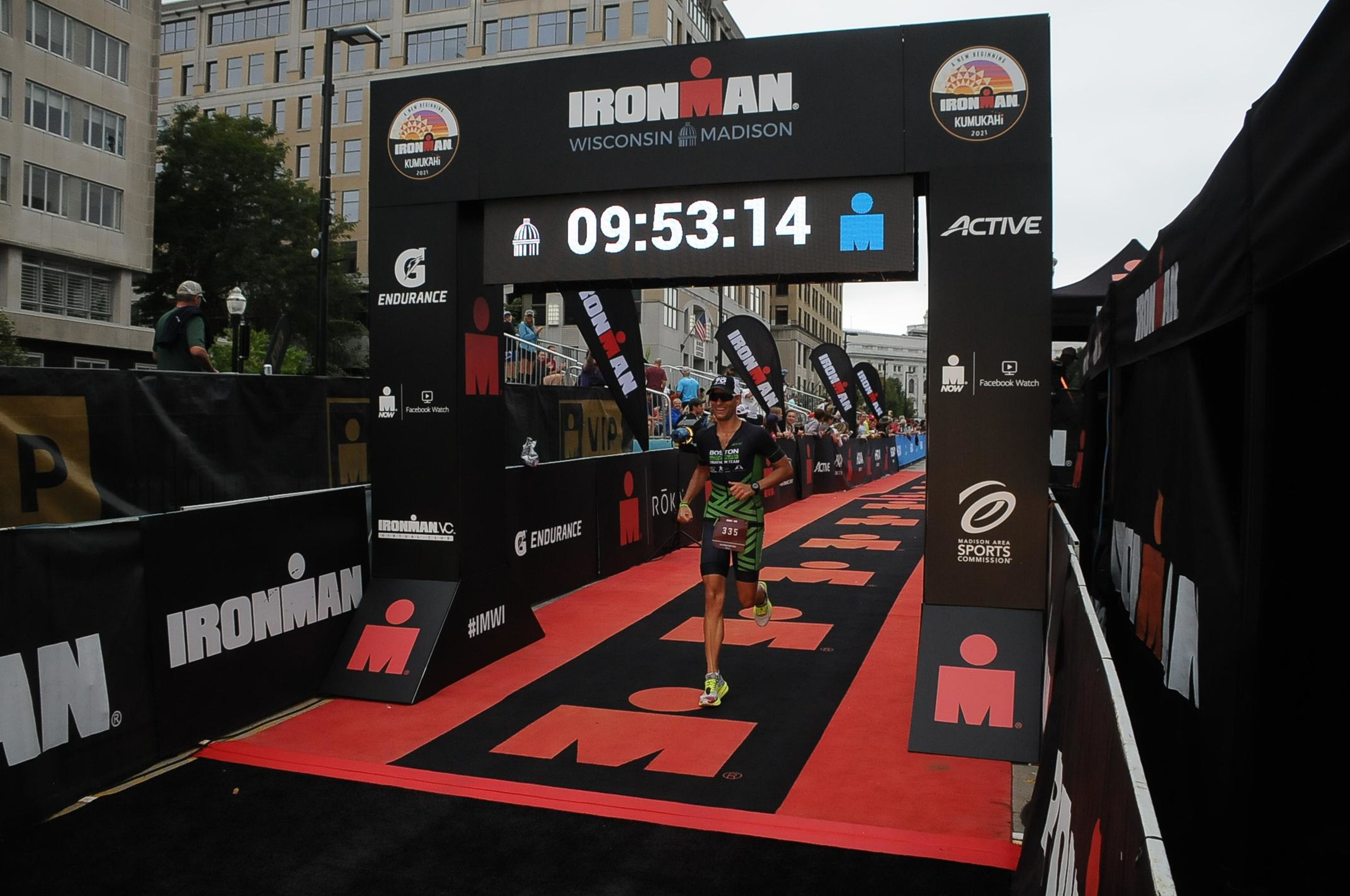 An incredible Ironman debut